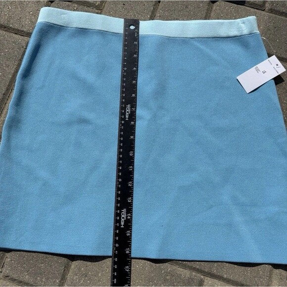 House Of Harlow 1960 Blue Combo 2 Piece Set Crop Top & Skirt NWT $198 Size Large - Picture 3 of 11